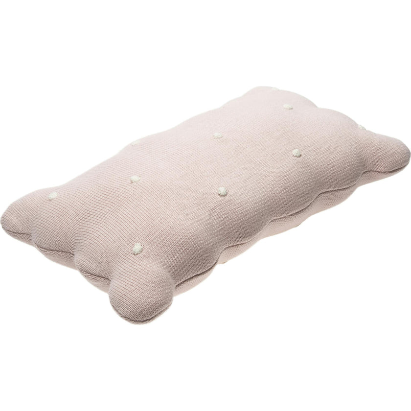 Knitted Biscuit Cushion