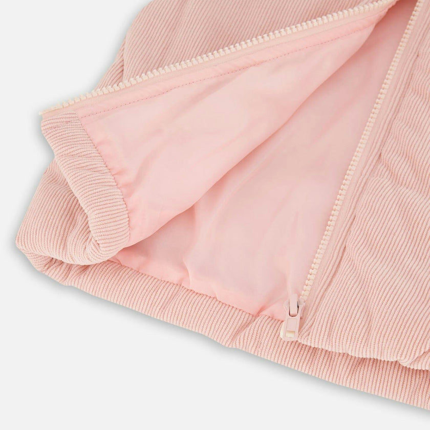 Corduroy Puffy Sleeveless Vest