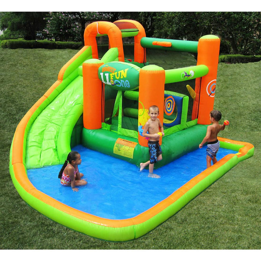 Endless Fun 11 In 1 Inflatable Bouncer And Waterslide