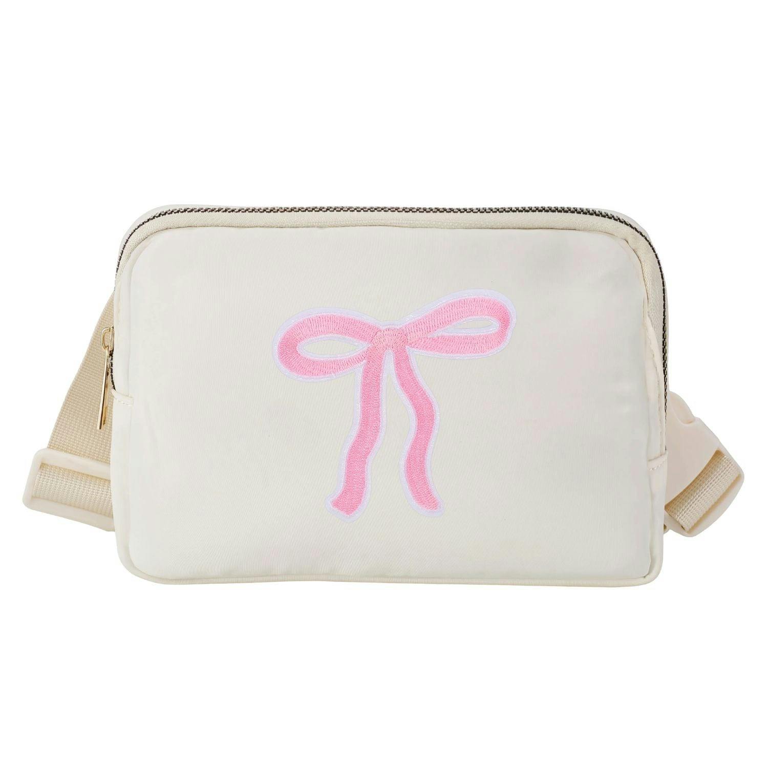 Coquette Bow Patch Belt Bag