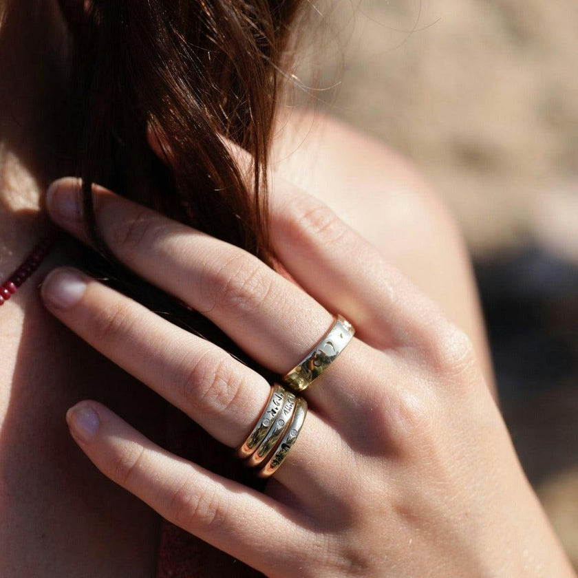 'I Am My Beloved's' Cigar Band Ring