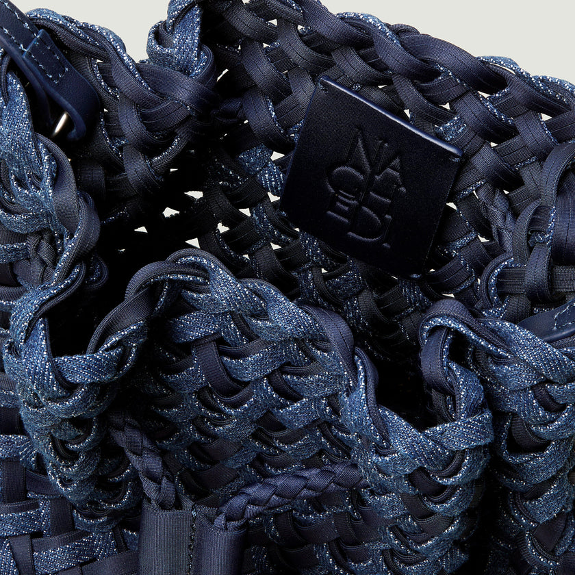 Gramercy Bucket Double Weave Denim | Indigo