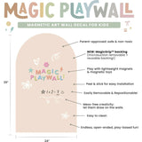 JUMBO Magic Playwall - Arch Magnetic Wall Decal for Kids