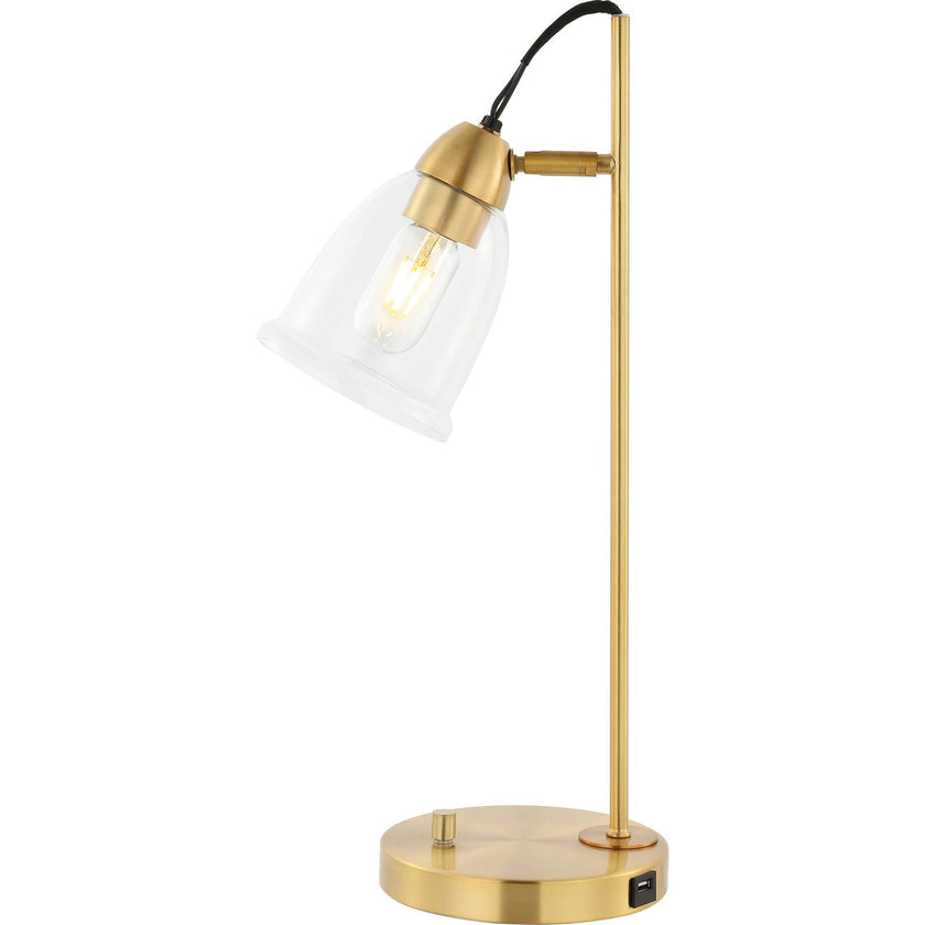 Gibson Table Lamp With USB Port