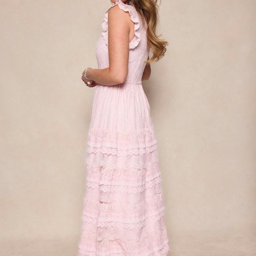 Annie Dress in Light Pink