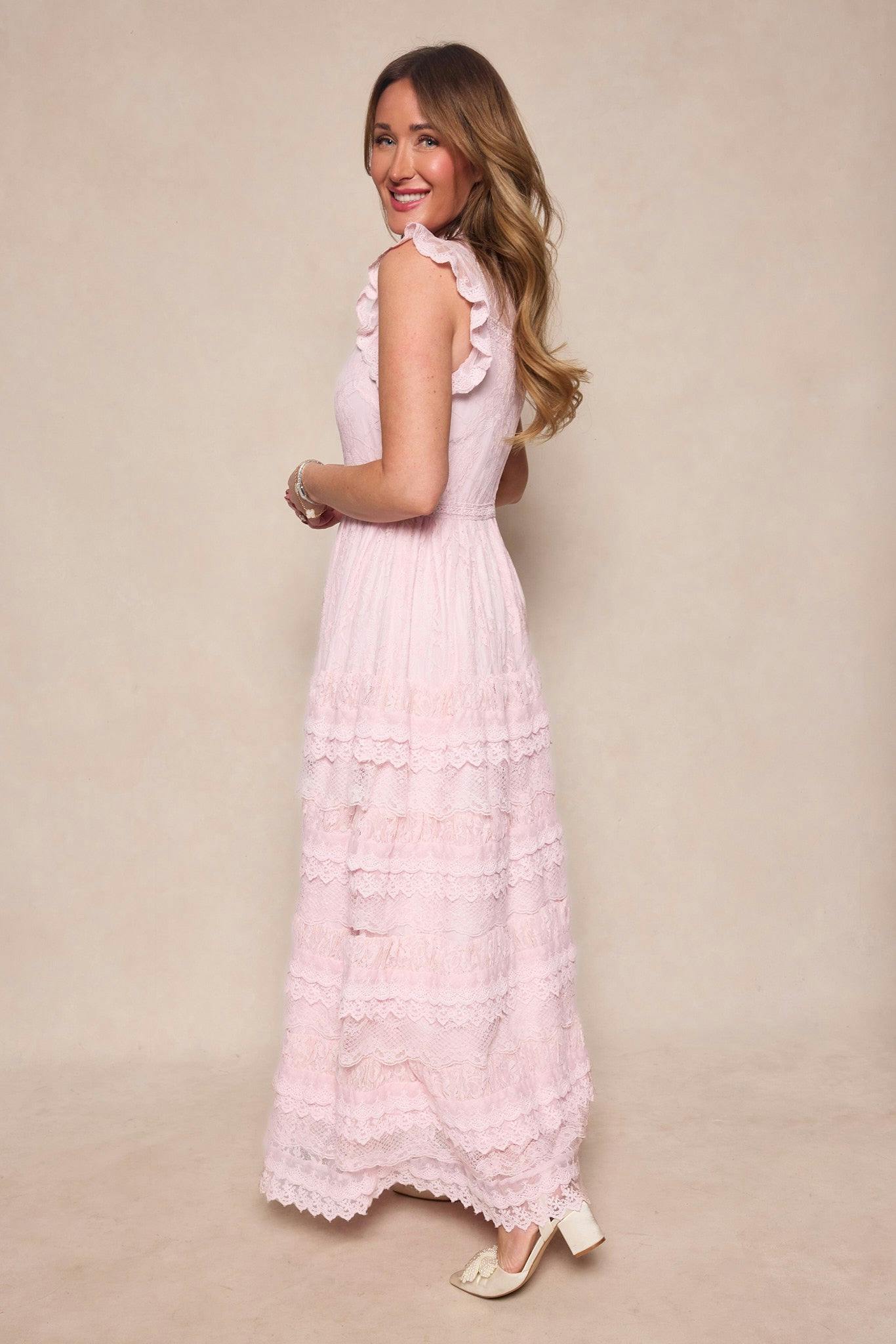 Annie Dress in Light Pink