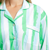 Women's Drawbertson Wild Stripes Long PJ Set