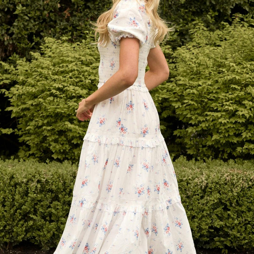 Emily Dress in Heritage Soft Ditsy Floral