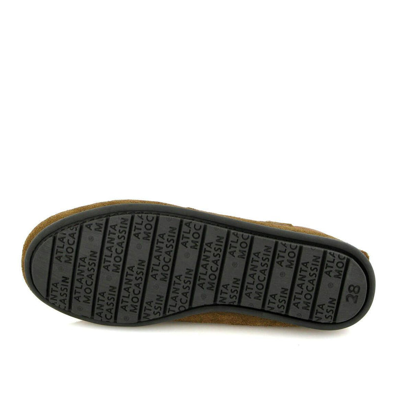 Suede Leather Laces Moccasins, Camel