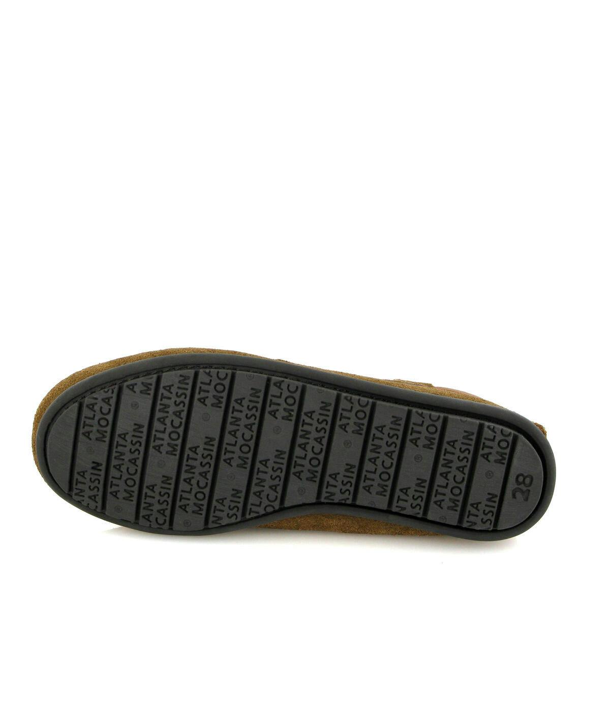 Suede Leather Laces Moccasins, Camel