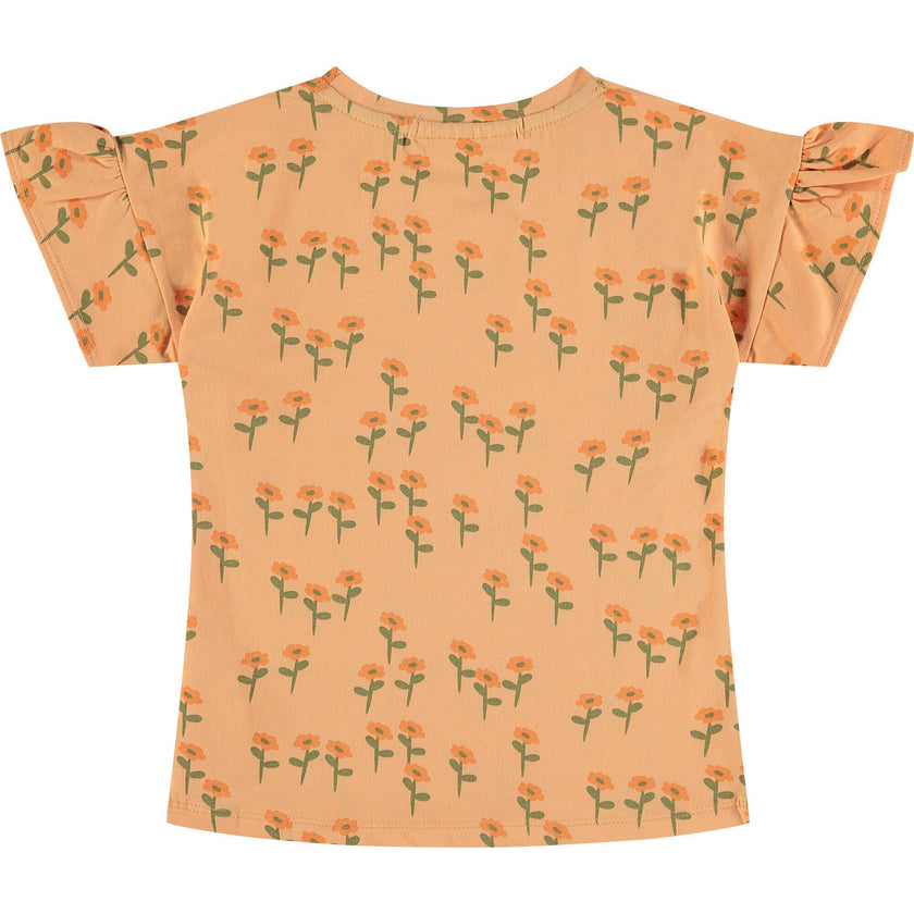 Flowers Print T-Shirt