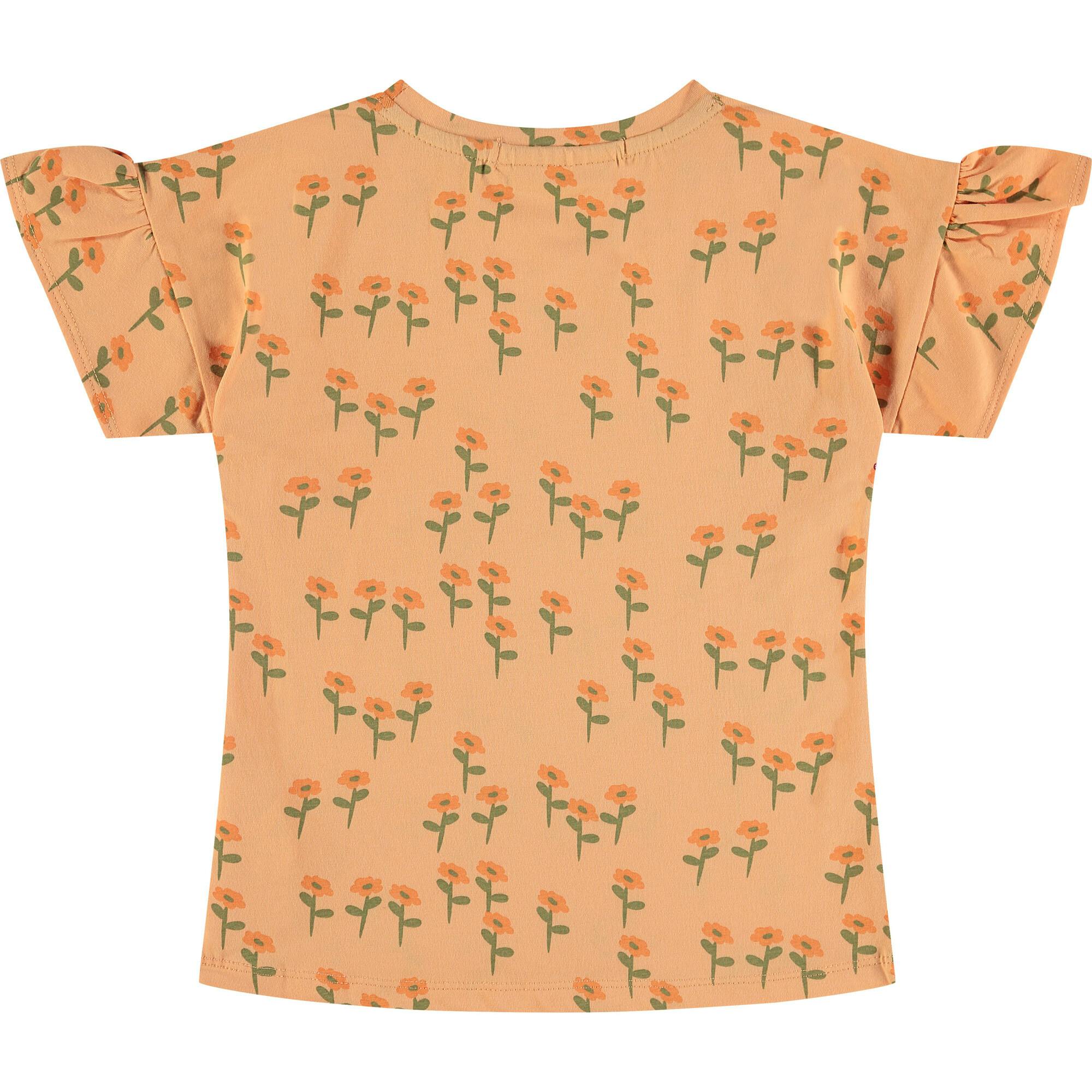 Flowers Print T-Shirt