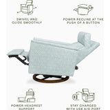 Morris & Co. x Namesake Willa Plus Power Glider Recliner w/ Power Headrest