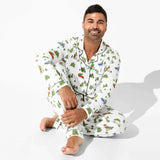 Christmas Tree Farm Bamboo Men's Pajama Set