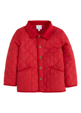 Classic Quilted Jacket - Red