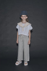 Cruise Collar Top White