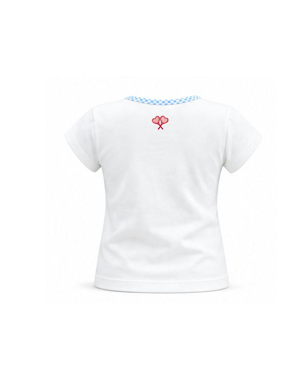 Love All Littles Scarlett Tennis Top