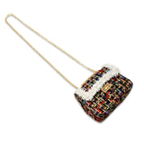 Classic Tweed Pearl Handbag