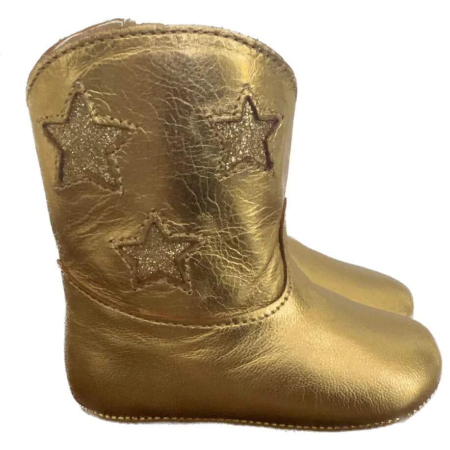 Spark Gold Boots