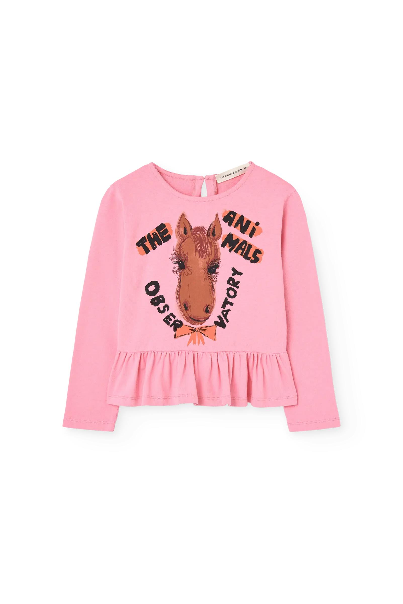 Pink Scamper Long Sleeve T-shirt