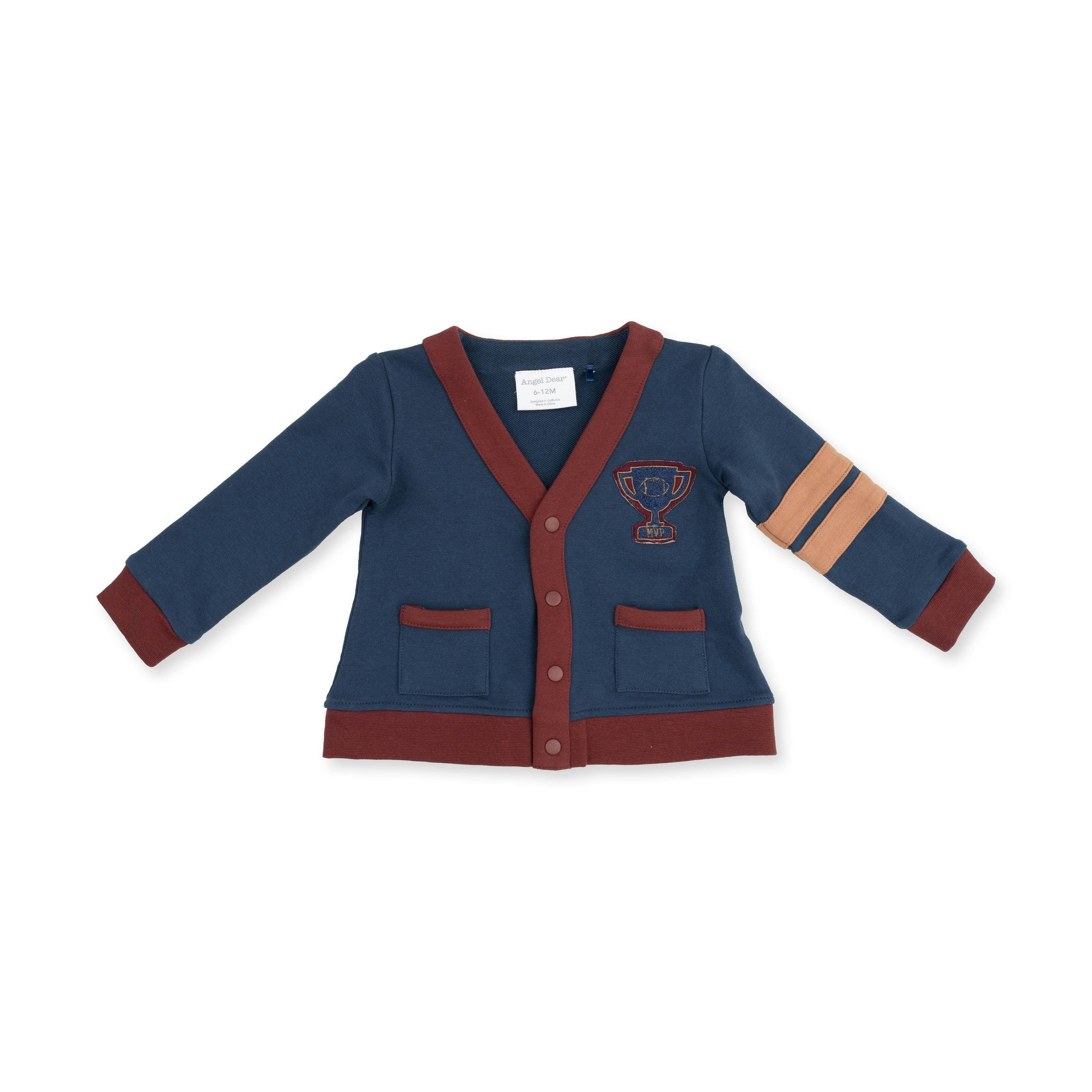 Varsity French Terry - Victory Cardigan