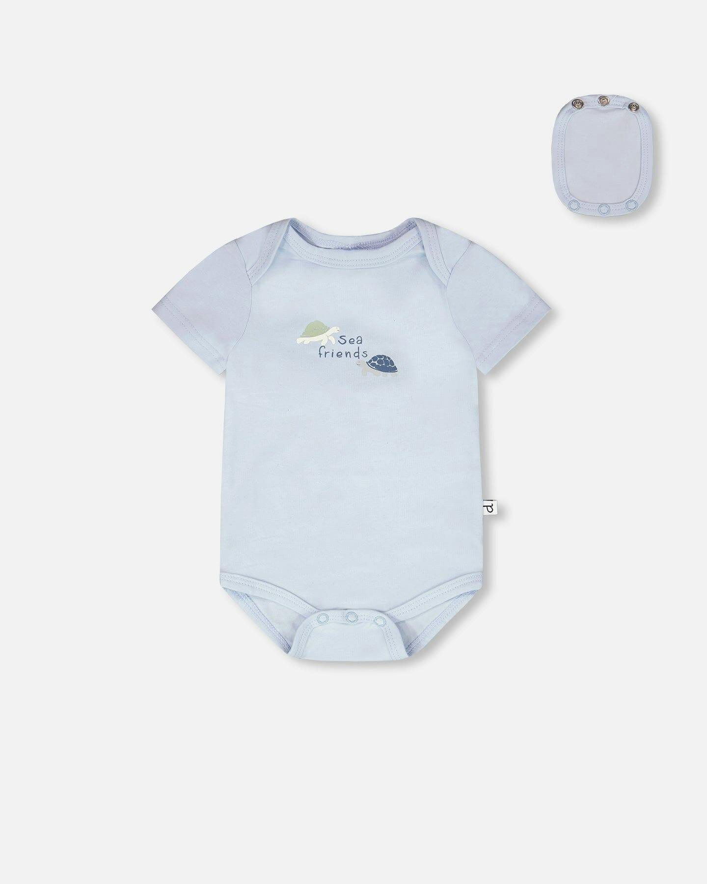 3 Pack Evolutive Organic Cotton Jersey Onesies