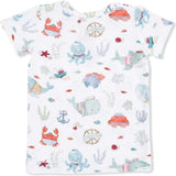 Sailor Sea Creatures - Short Sleeve Loungewear Set