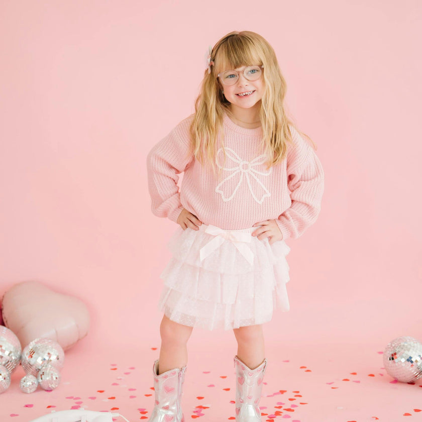 Coquette Bow Knit Sweater