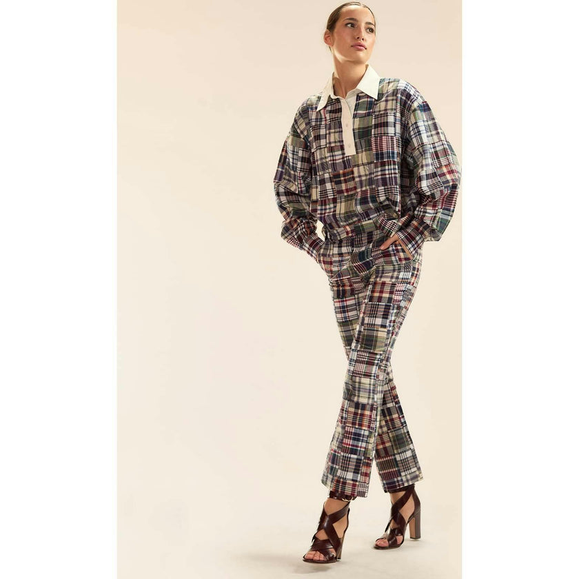 Marisol Madras Rugby Shirt