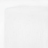 Organic Cotton Muslin Crib Sheet - White