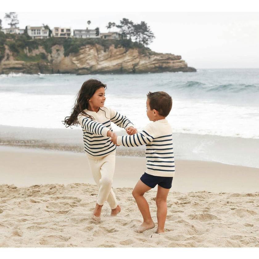 Breton Stripe Knit Sweater