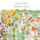 CRUZ Snug-fit Footed Baby Boys Pajamas