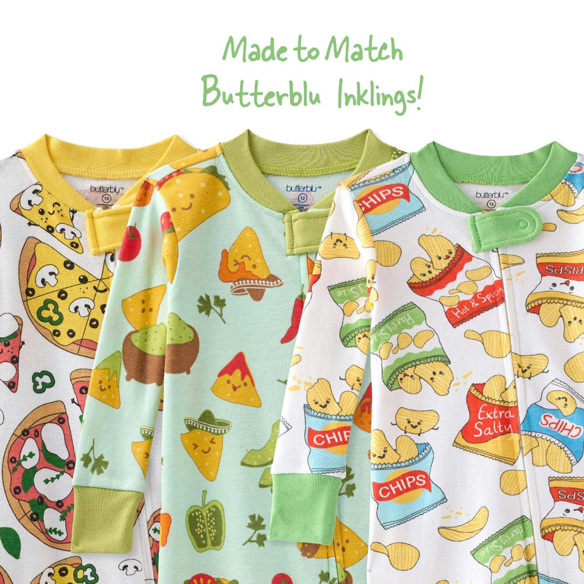 CRUZ Snug-fit Footed Baby Boys Pajamas
