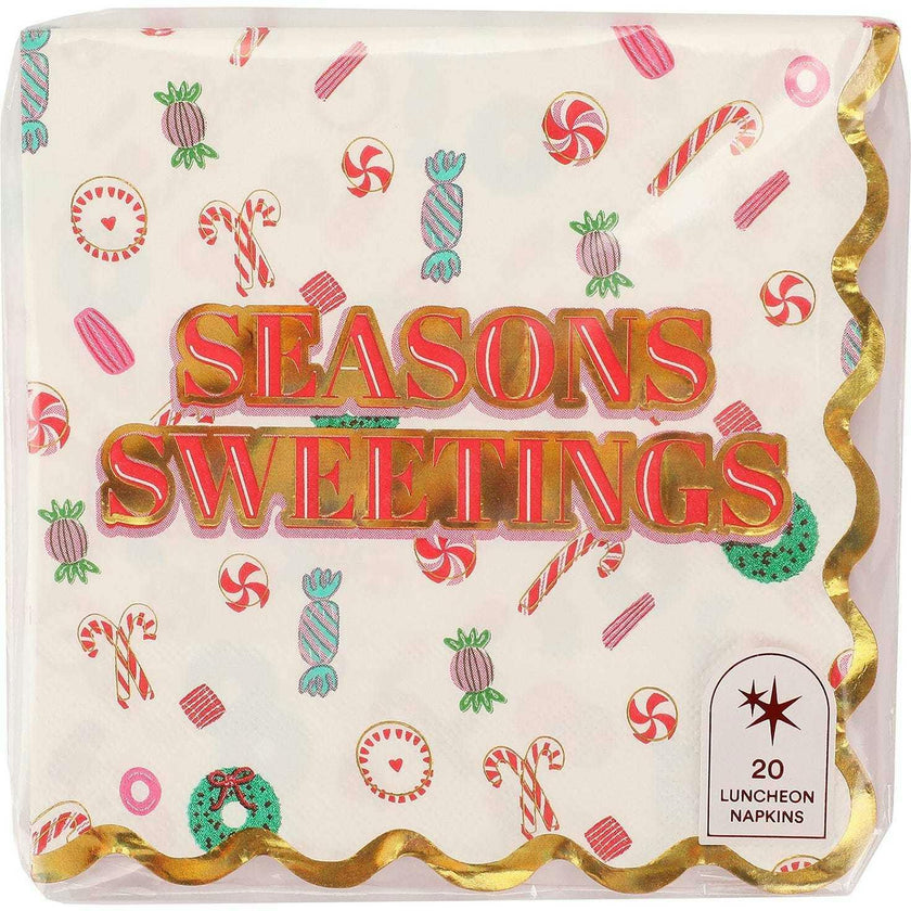 Season's Sweetings Napkins (20 count)