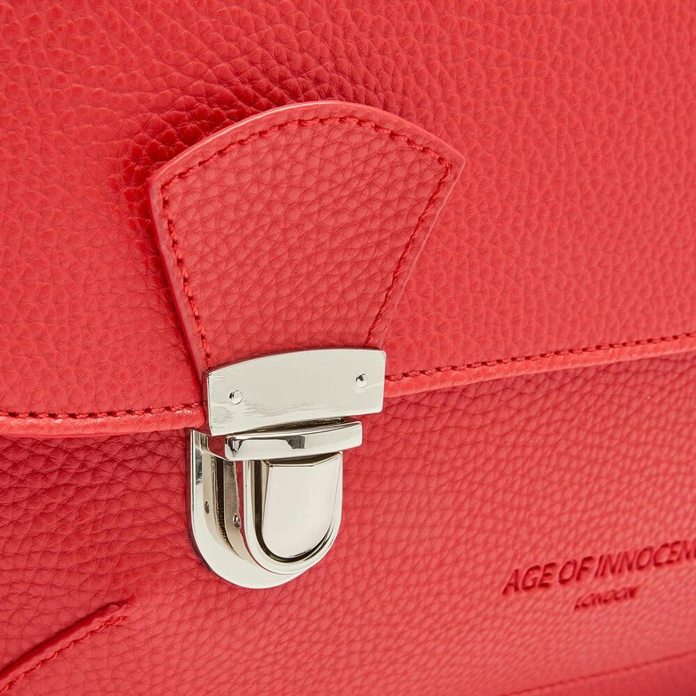 Boston Leather School Bag