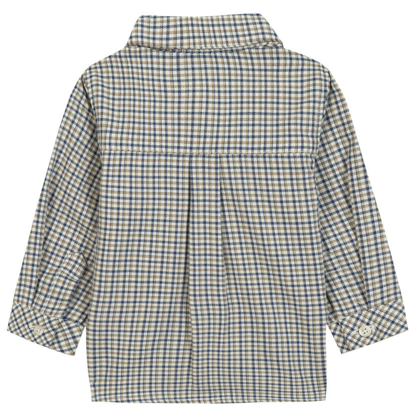 Cotton Baby Plaid Shirt