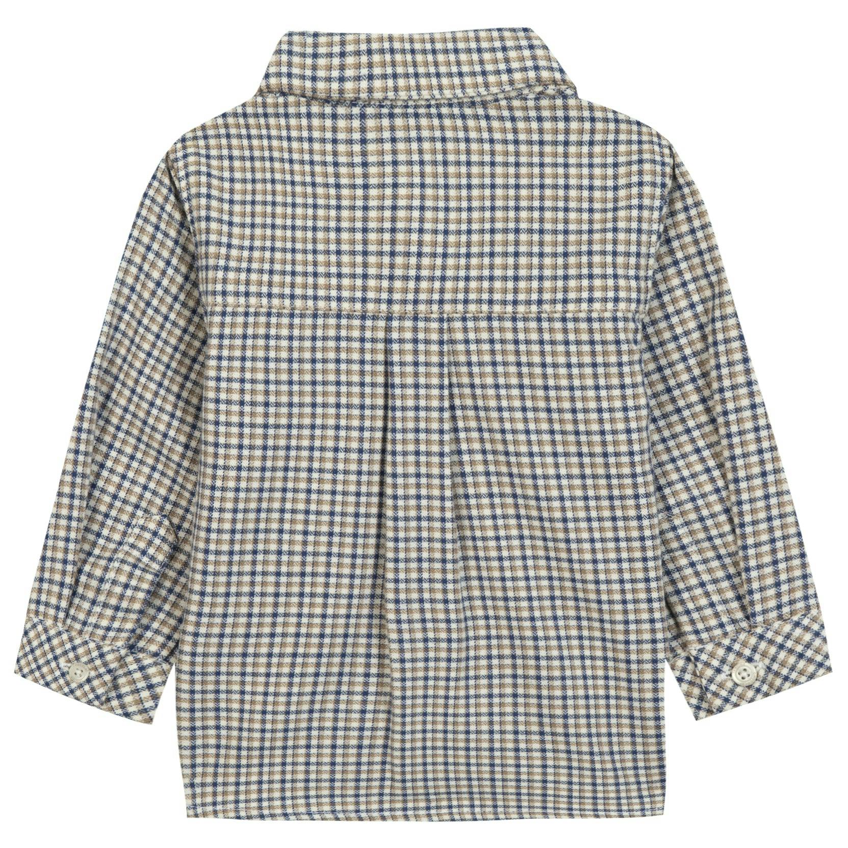 Cotton Baby Plaid Shirt
