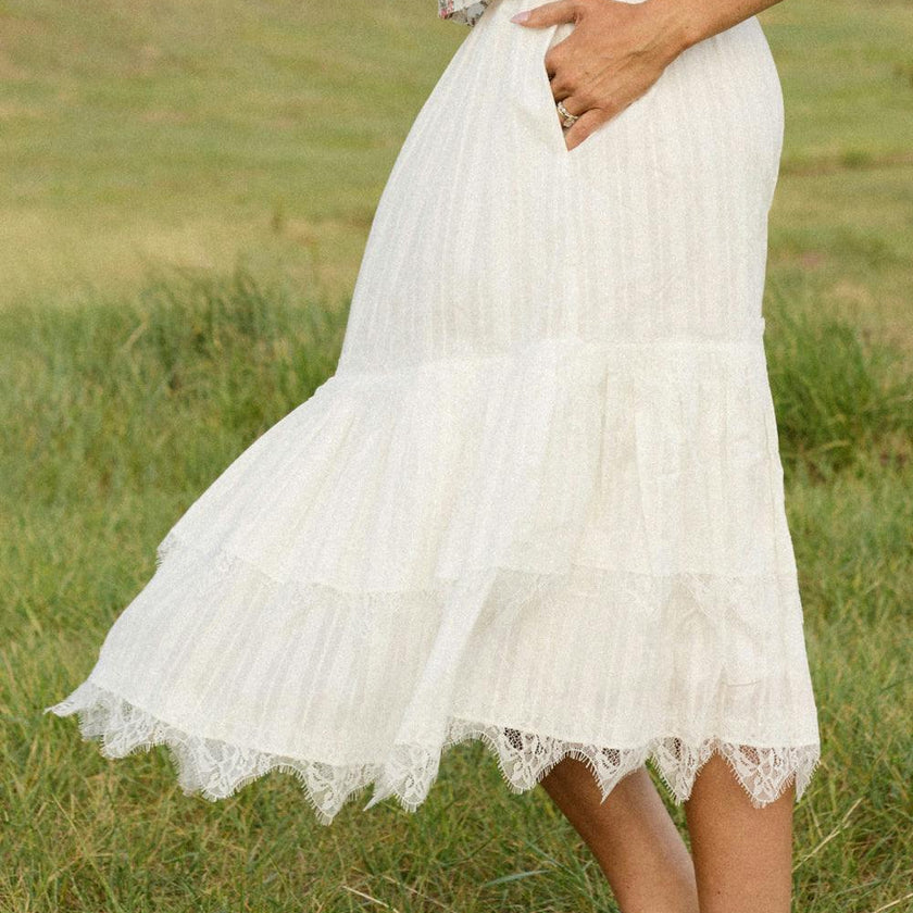 Verona Skirt in Reverie Dobby