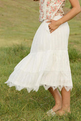 Verona Skirt in Reverie Dobby