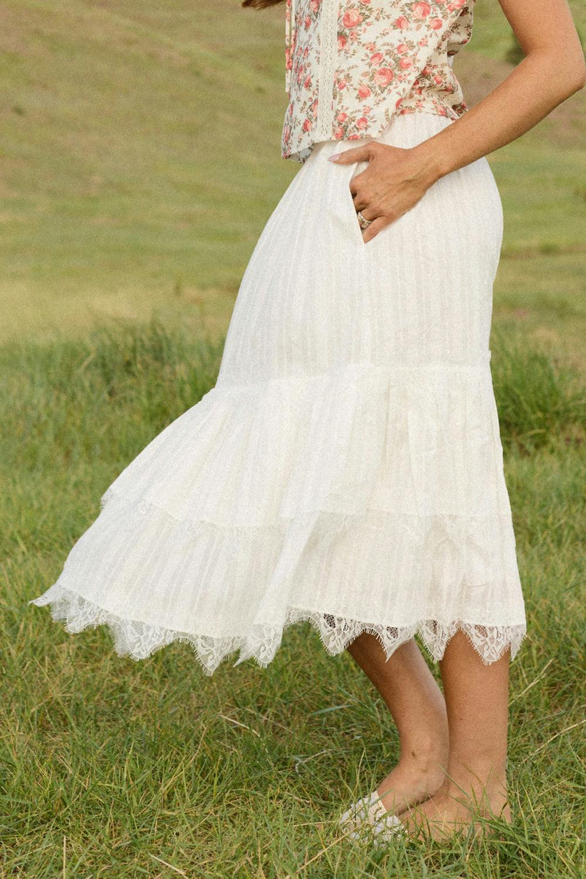 Verona Skirt in Reverie Dobby