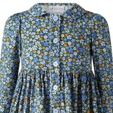 Meadow Floral Button-Front Dress