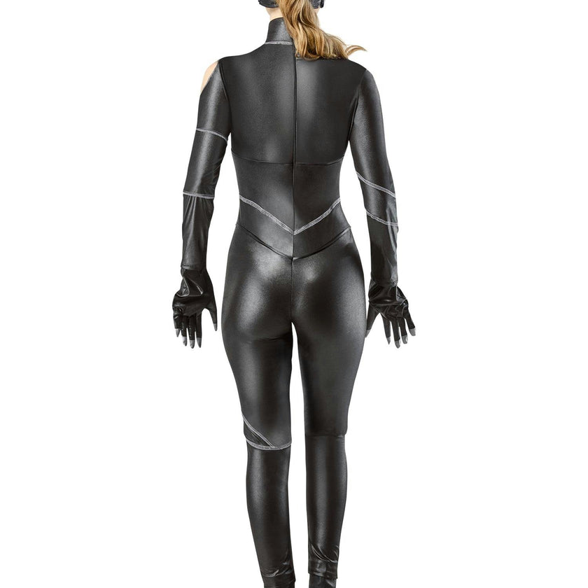 Women's 1990's Batman Catwoman Costume with Mask