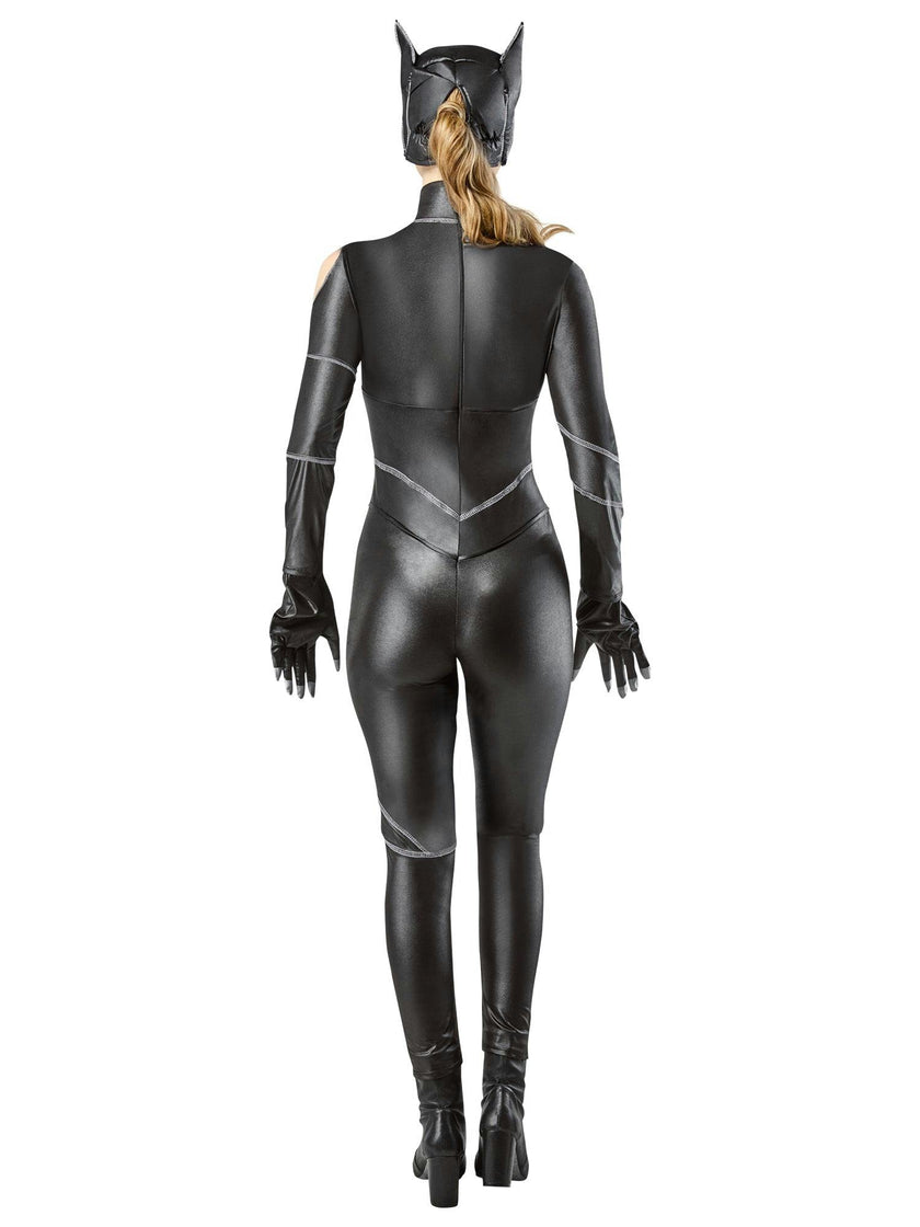 Women's 1990's Batman Catwoman Costume with Mask
