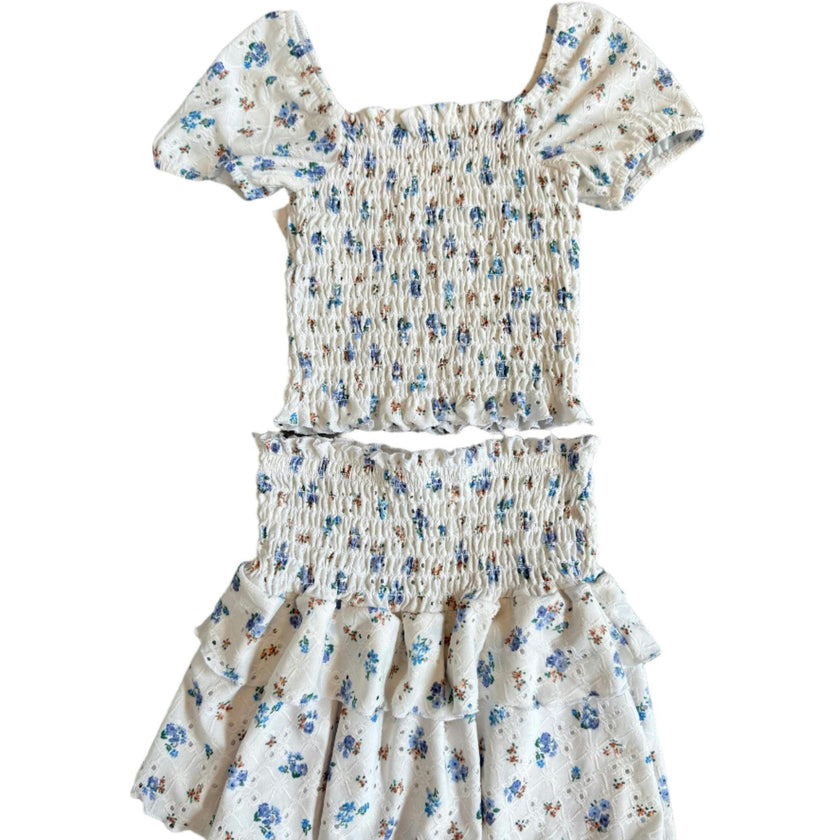 Girls Rib Bandage Dress