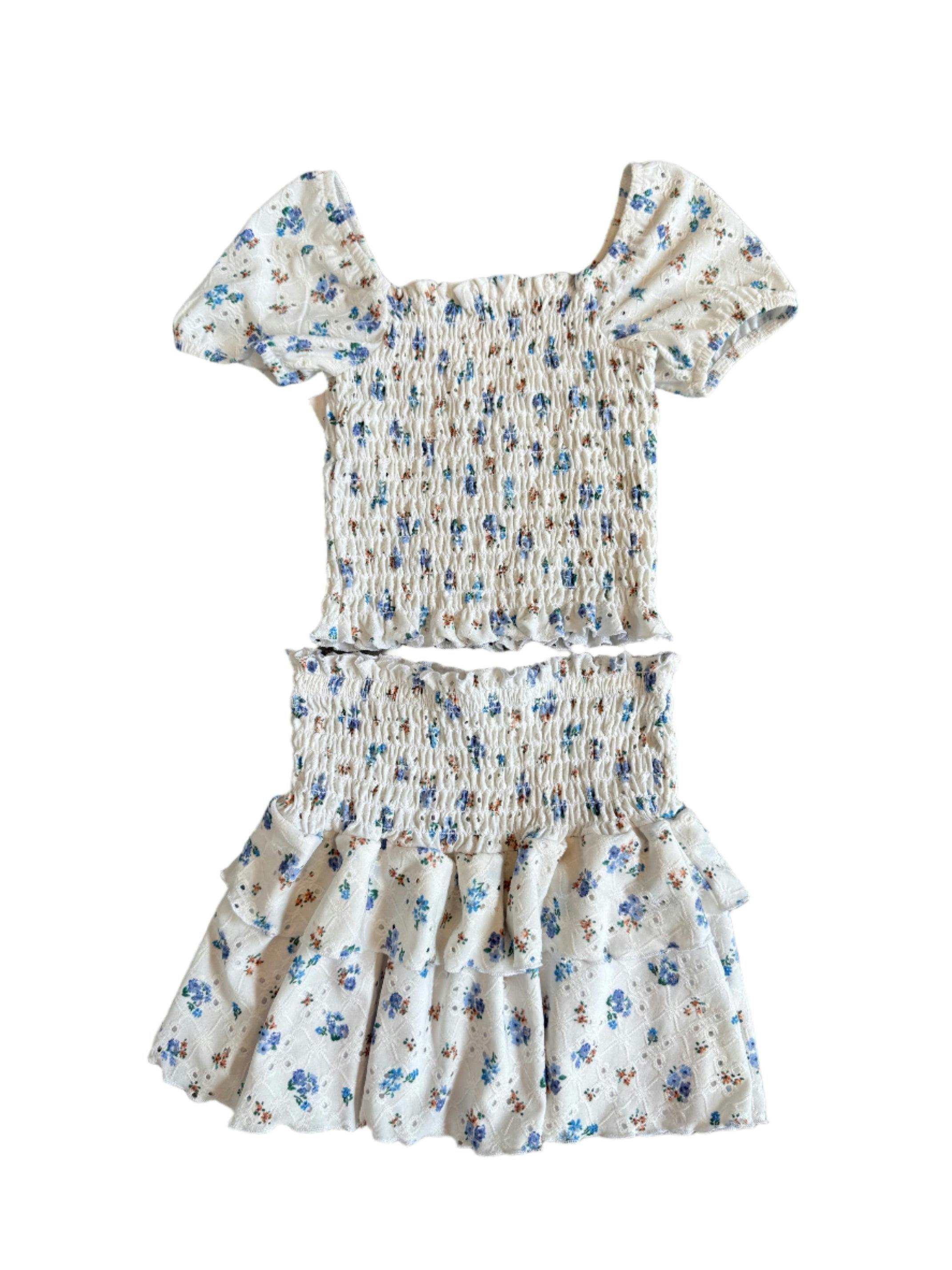 Girls Rib Bandage Dress