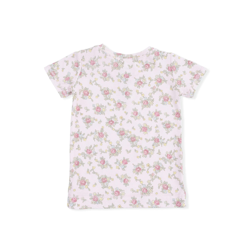 Edith's Rose Garden - Short Sleeve Loungewear Set