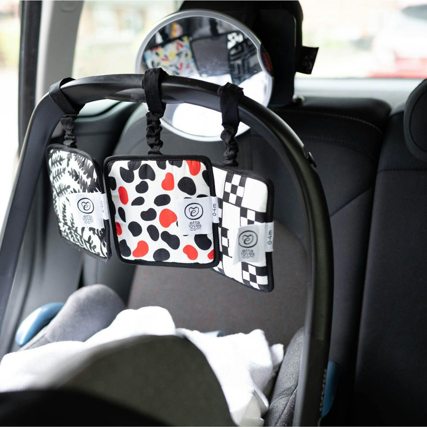 SENSORY HANGING SQUARES - for babies' first year