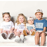 Dad's Dude Patch Short Sleeve T-Shirt - Indigo