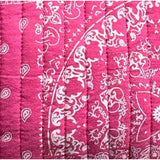 Mini Chantal Girls' Dress Patchwork Bandana, Pink