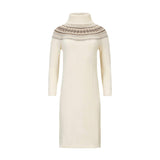 Organic Intarsia Sweater Dress